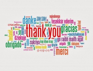 Thank You ~ many languages